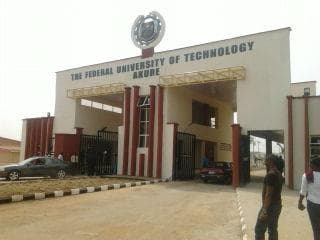 FUTA North Gate — architectural construction