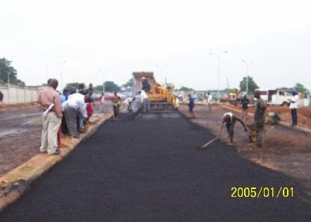 Road construction