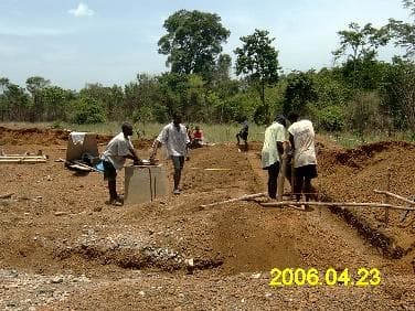 Telecom BTS site construction